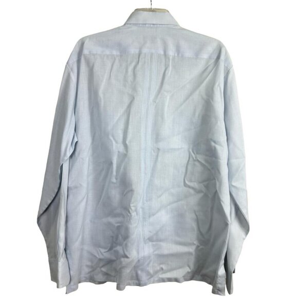 Givenchy Paris Light Blue Shirt Button-Up Dress Long Sleeve Shirt Men's Size XL - Picture 3 of 10
